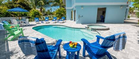 Außenpool, beheizter Pool