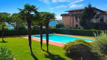 Family Apartment, 2 Bedrooms, Microwave (Cinzia Apartment Front Beach- Pool,) | Pool | Outdoor pool