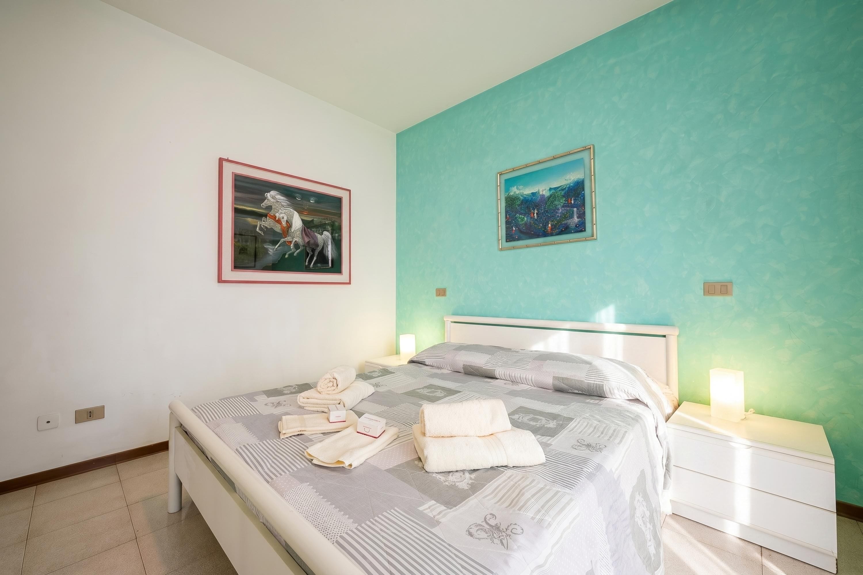家庭公寓, 多間臥室 (Cinzia Apartment Front Beach) | 2 間臥室、免費無線上網、床單
