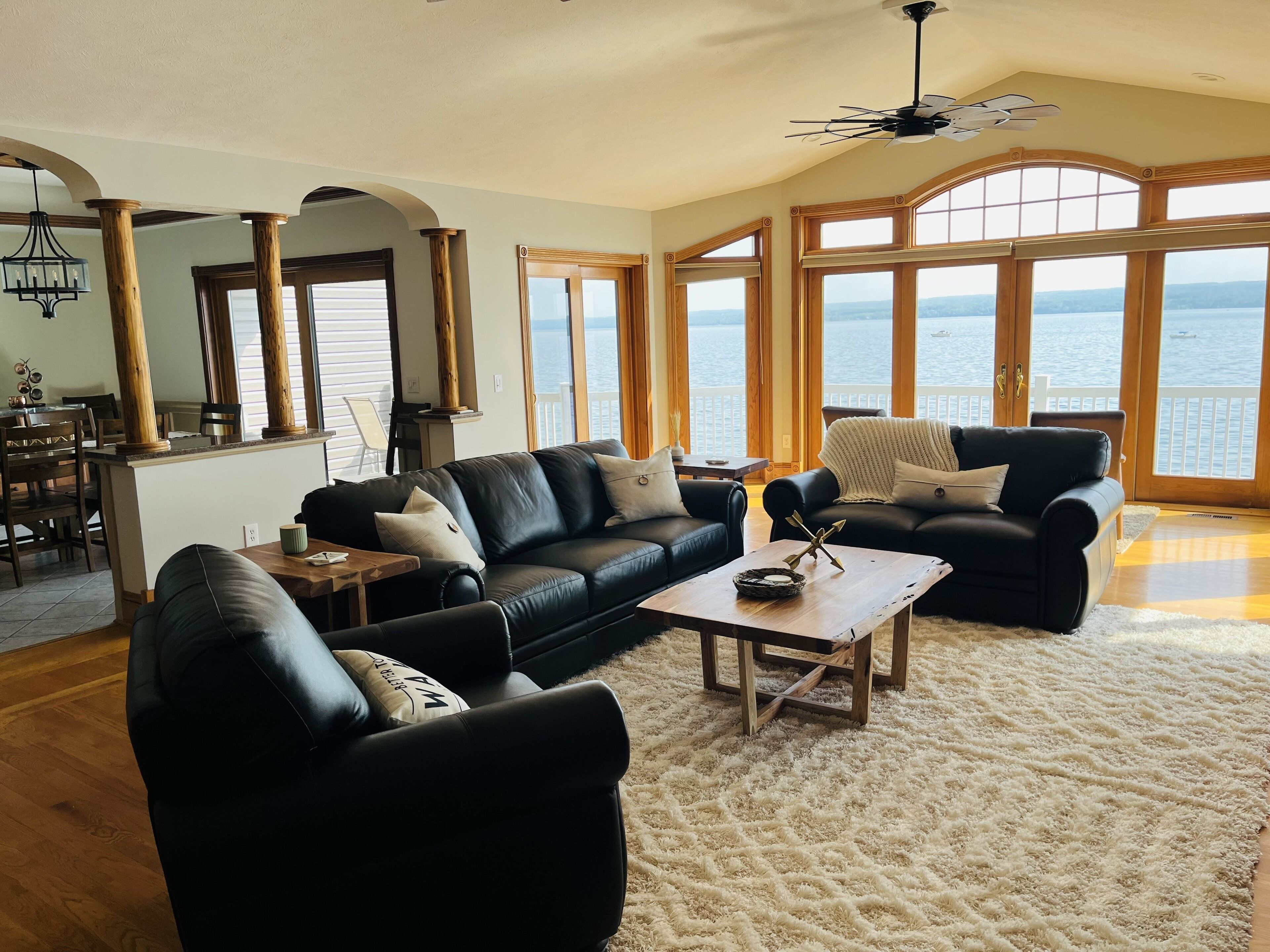 Beautiful, 5 bedroom, waterfront property on Cayuga lake!