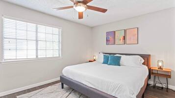 2 chambres, bureau, fer et planche à repasser, Wi-Fi