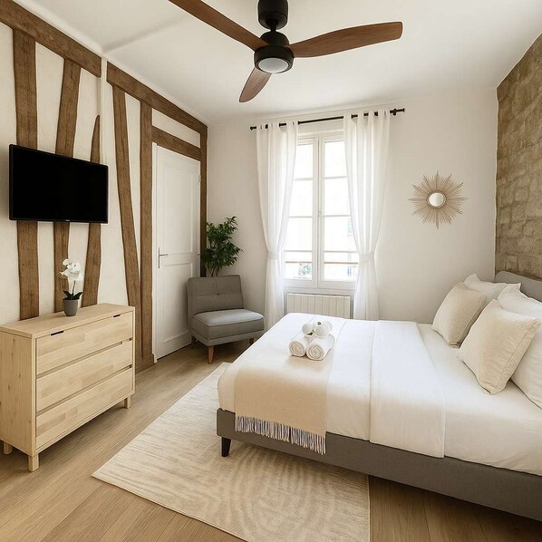 Iron/ironing board, travel crib, WiFi