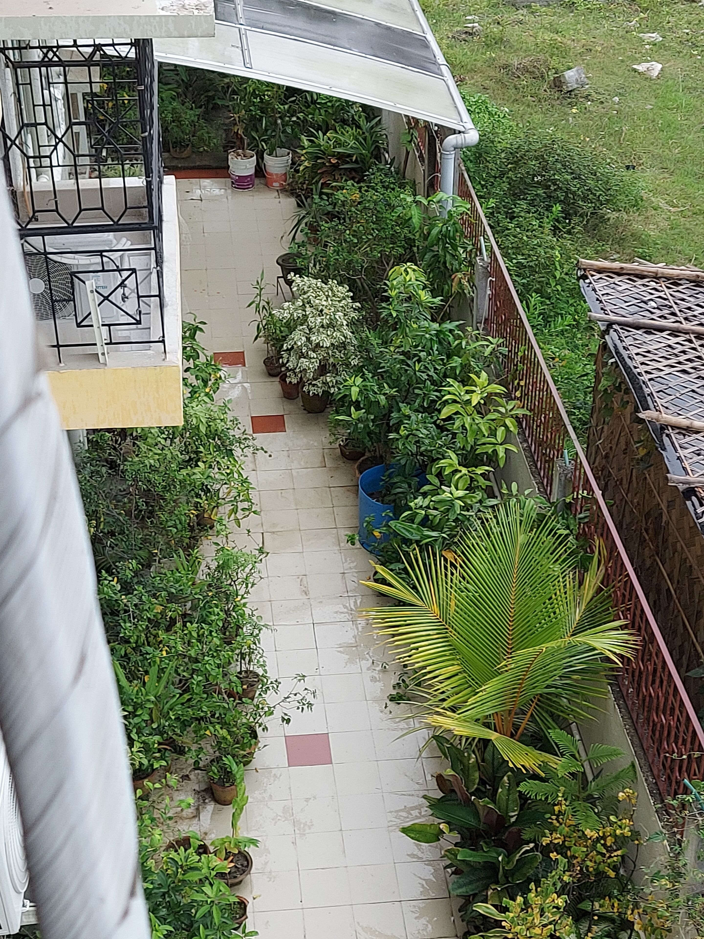 Enceinte de l’hébergement