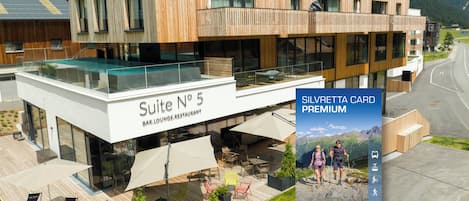 Façade de l’hébergement