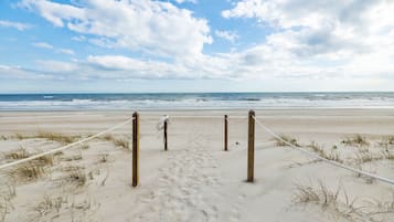 On the beach