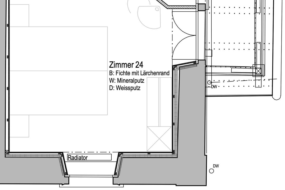 Comfort-Doppel- oder -Zweibettzimmer