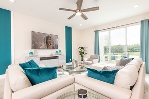 TV, ping pong - Aqua Townhouse with Games Room at Reunion (Kissimmee)