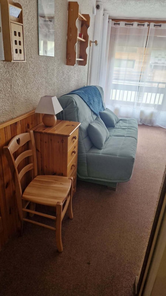 Resort Center, 1st Floor, Balcony, Parking, Tv, Ski Locker, 27m², Valloire - Valloire
