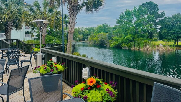 Terrace/patio - BEACH BLISS 2Bedroom/2 Bath condo in Litchfield! (Pawleys Island)