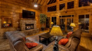 Huis, 5 slaapkamers | Woonkamer