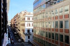 Blick von der Unterkunft