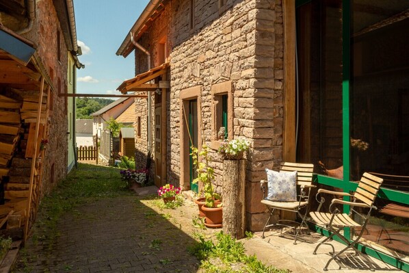 Enceinte de l’hébergement