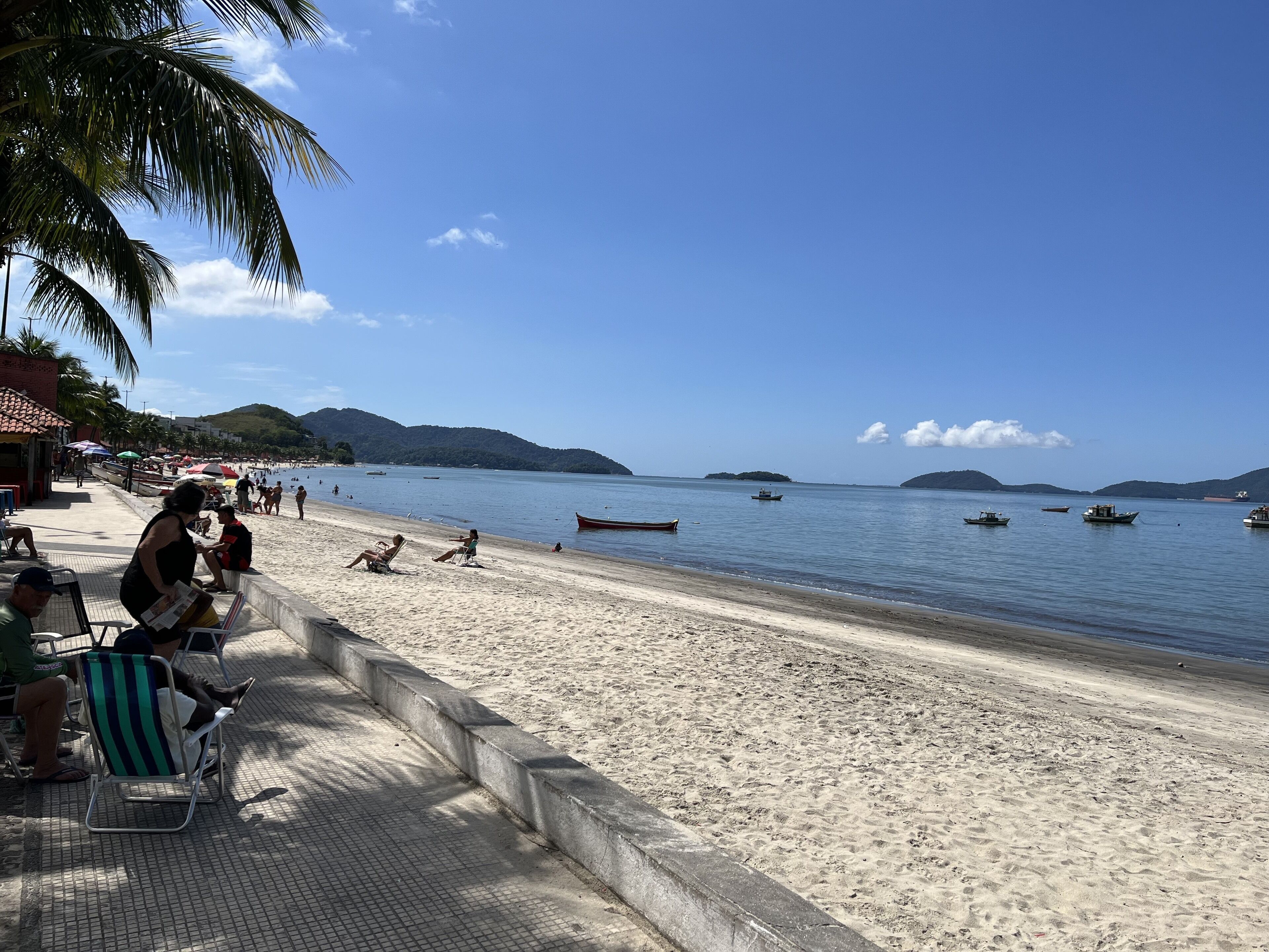 Large house in gated community with private beach