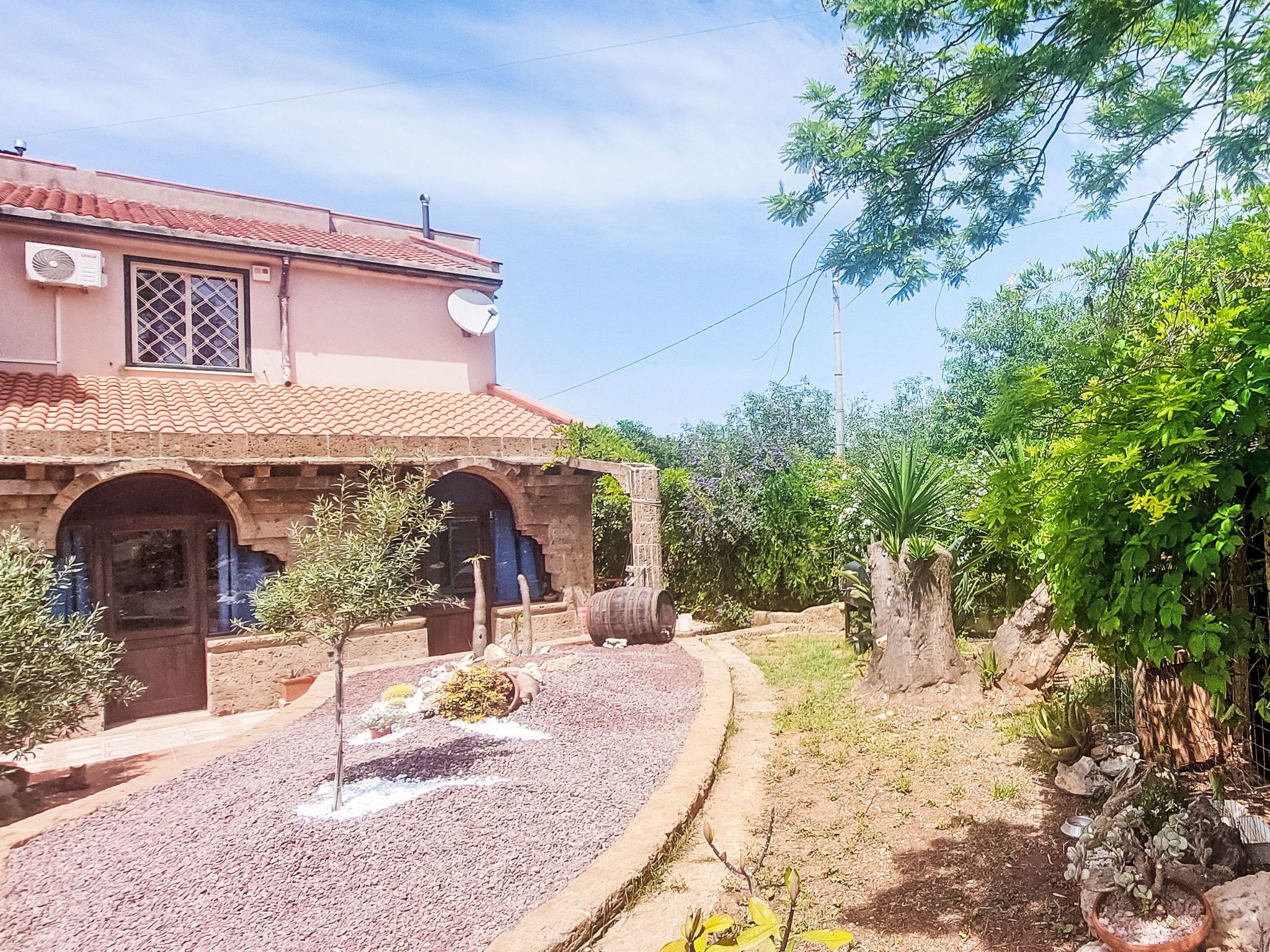 Enceinte de l’hébergement