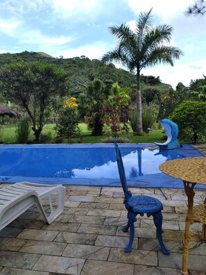 Alberca al aire libre 