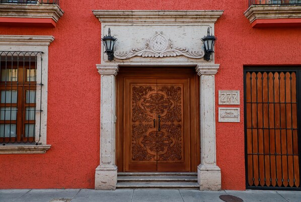 Façade de l’hébergement