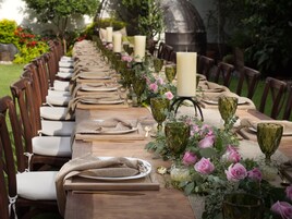 Área de bodas al aire libre