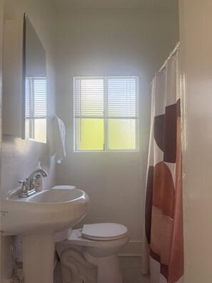 Combined shower/tub - Bohemian Oasis 4 Minutes from Downtown LA (Los Angeles)