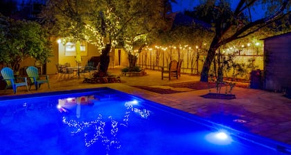 Beautifully furnished historic home with heated pool close to Downtown Tucson.