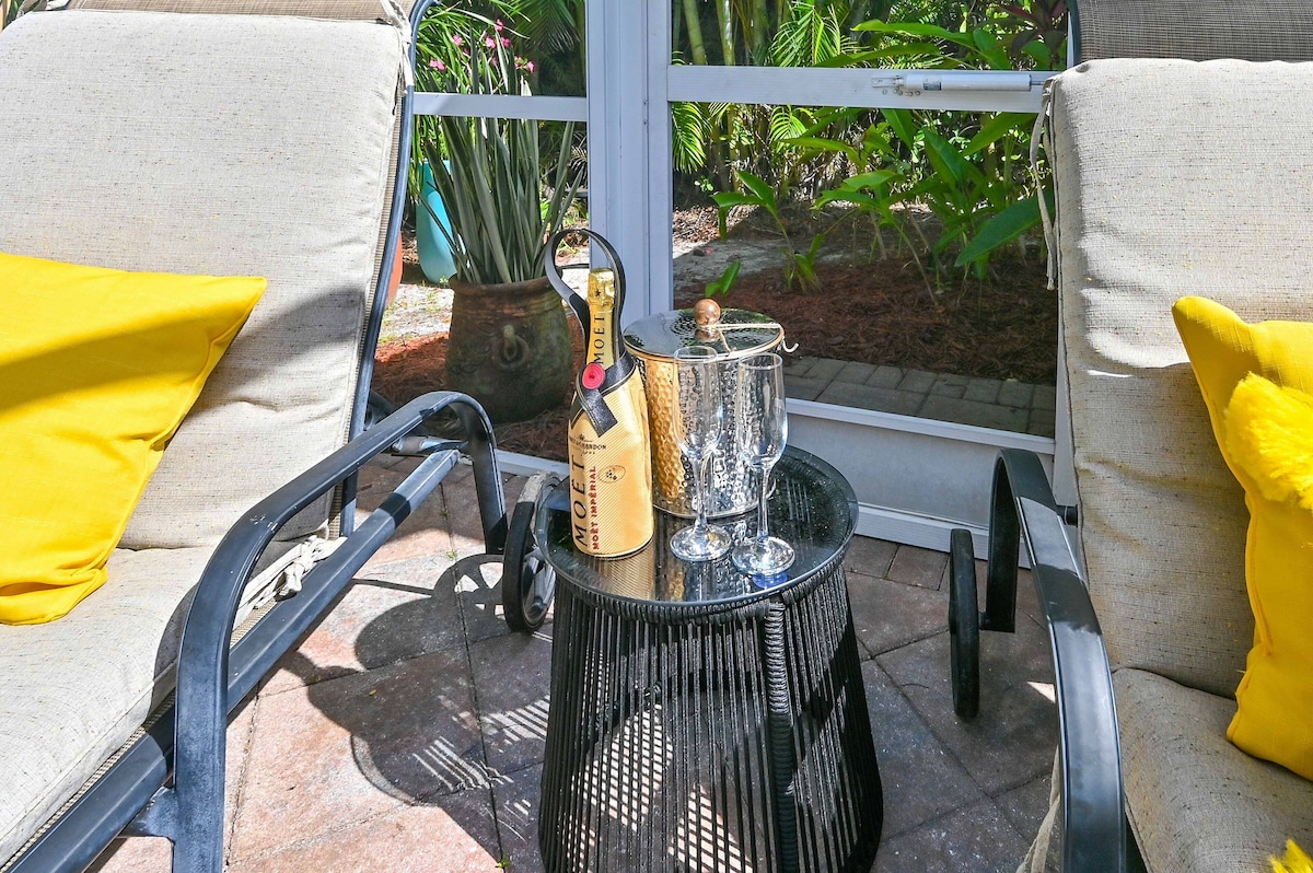 Photo 35 of Rare Find! Tropical Garden Lux Villa -heated pool and spa-12 min from the beach!