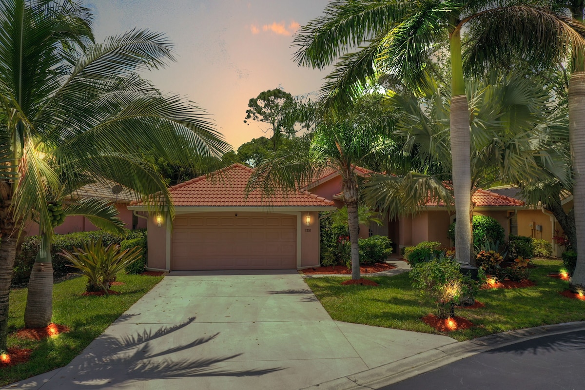 Photo 39 of Rare Find! Tropical Garden Lux Villa -heated pool and spa-12 min from the beach!