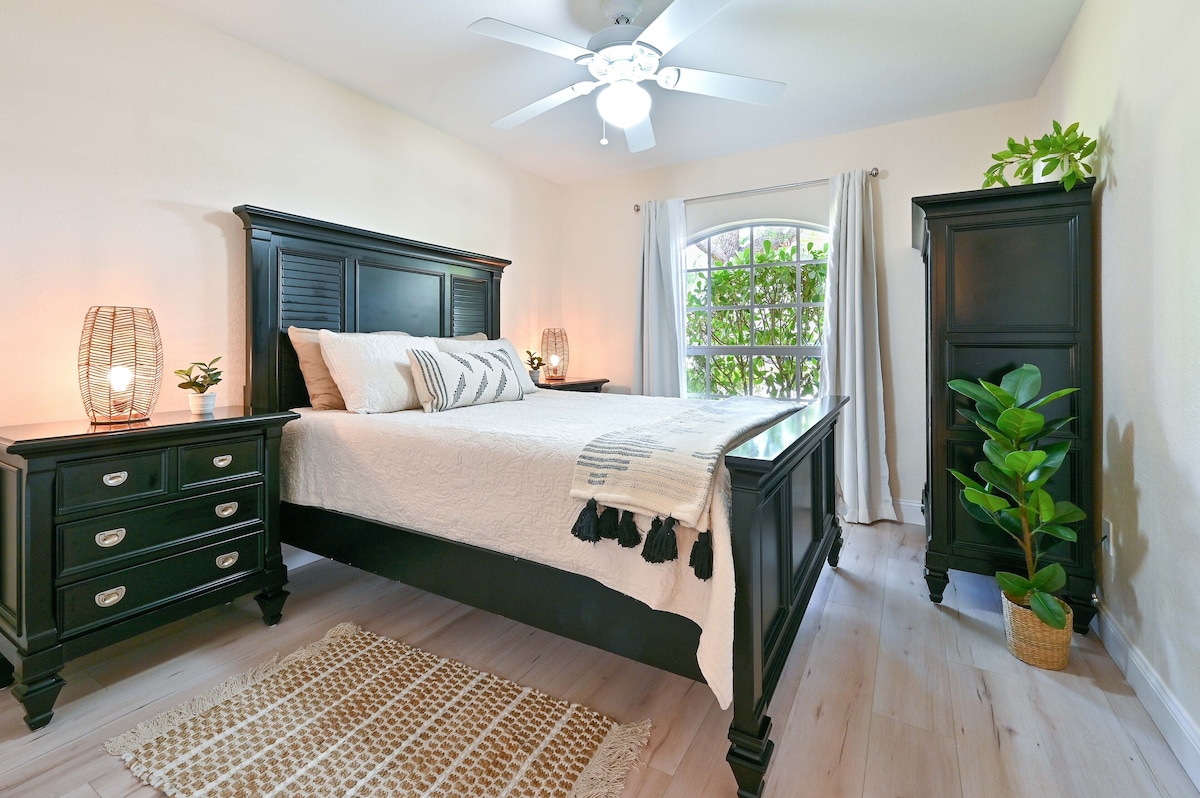 Photo 26 of Rare Find! Tropical Garden Lux Villa -heated pool and spa-12 min from the beach!