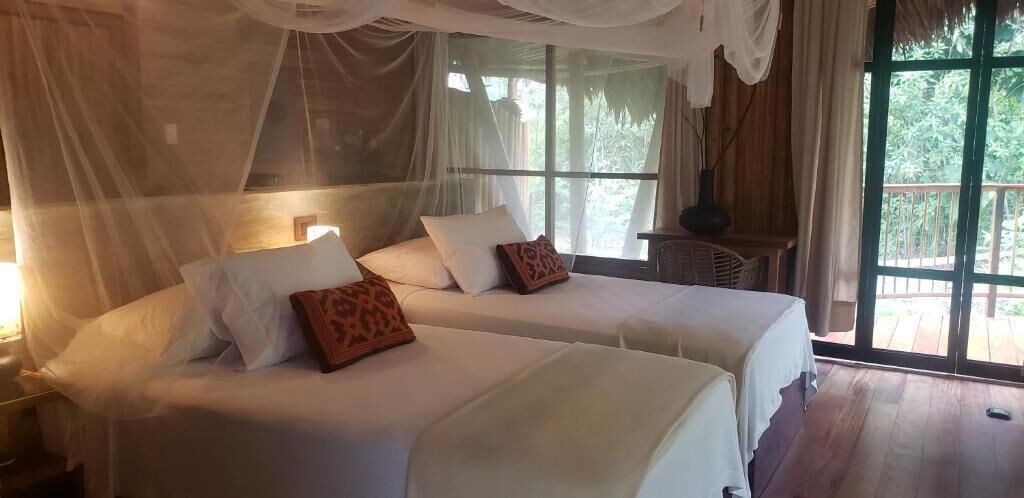 Ropa de cama hipoalergénica, minibar y escritorio 