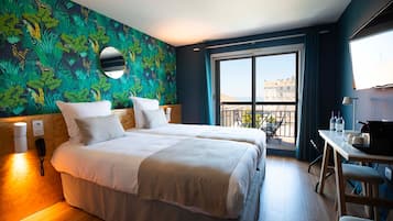 Habitación Deluxe | Camas Select Comfort y caja de seguridad en la habitación