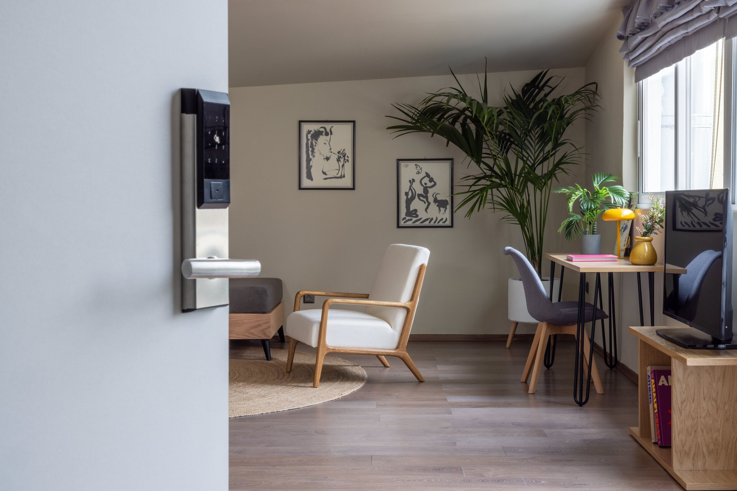 terrace suite (acropolis view) | 1 bedroom, minibar, individually decorated, individually furnished