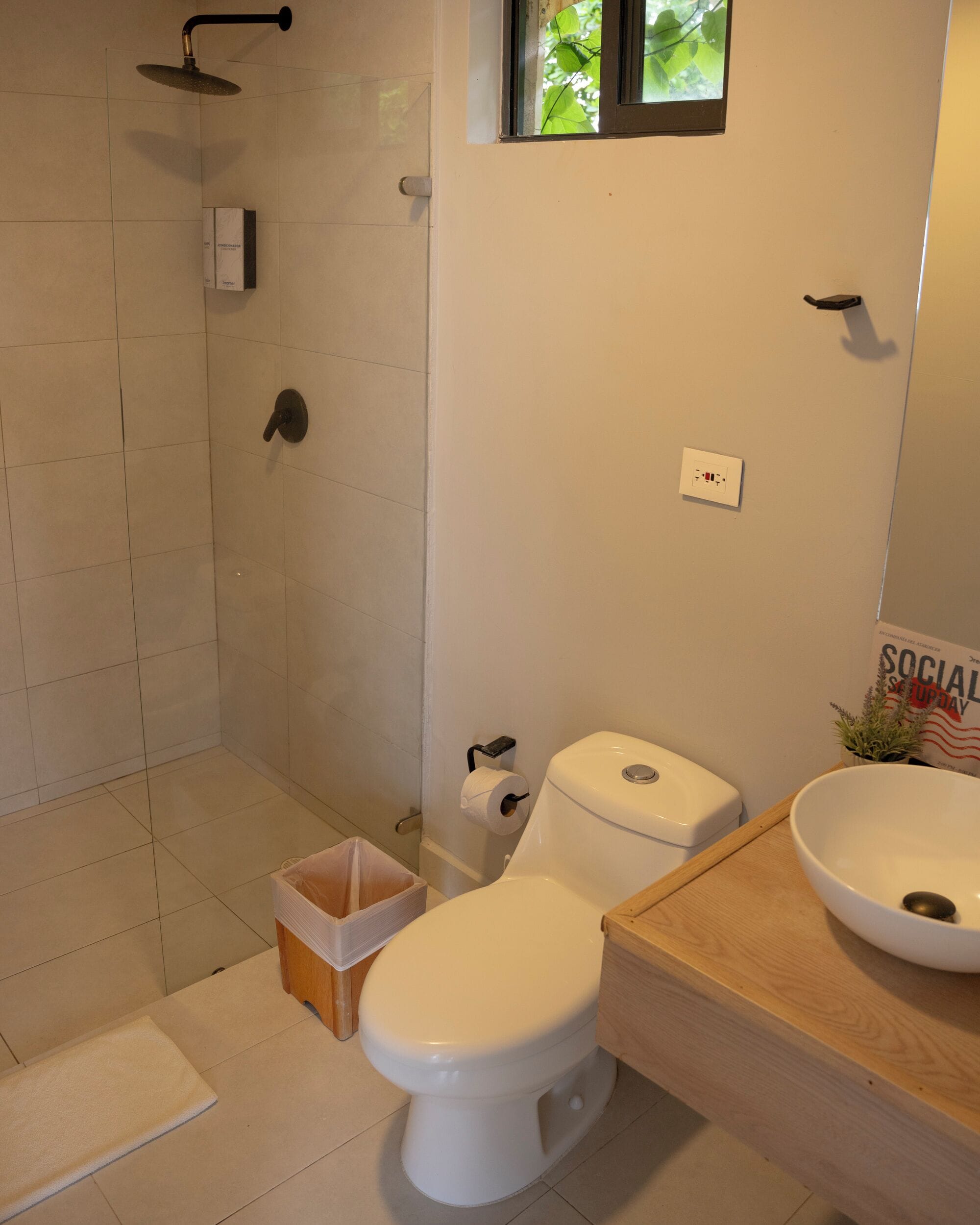 Shared bathroom