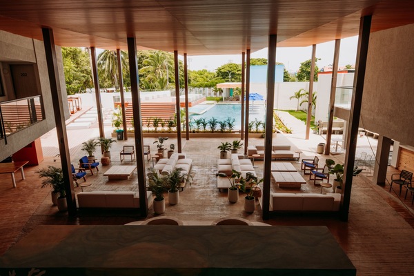 Lobby sitting area