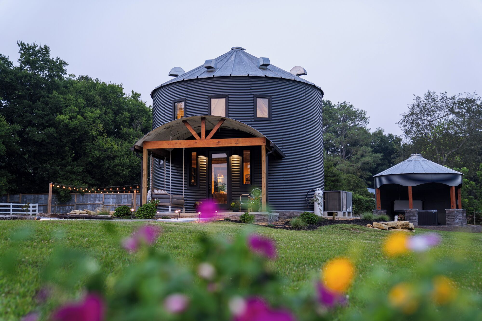 NEW Hot Tub - Unique Silo, The Silo at Gene Acres