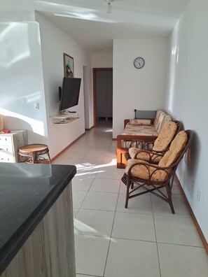 Club Apartment, Pool Access | Living area