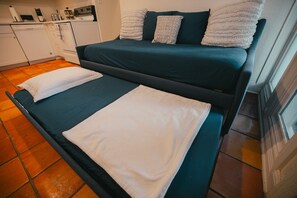 1 多间卧室、免费 WiFi、床单