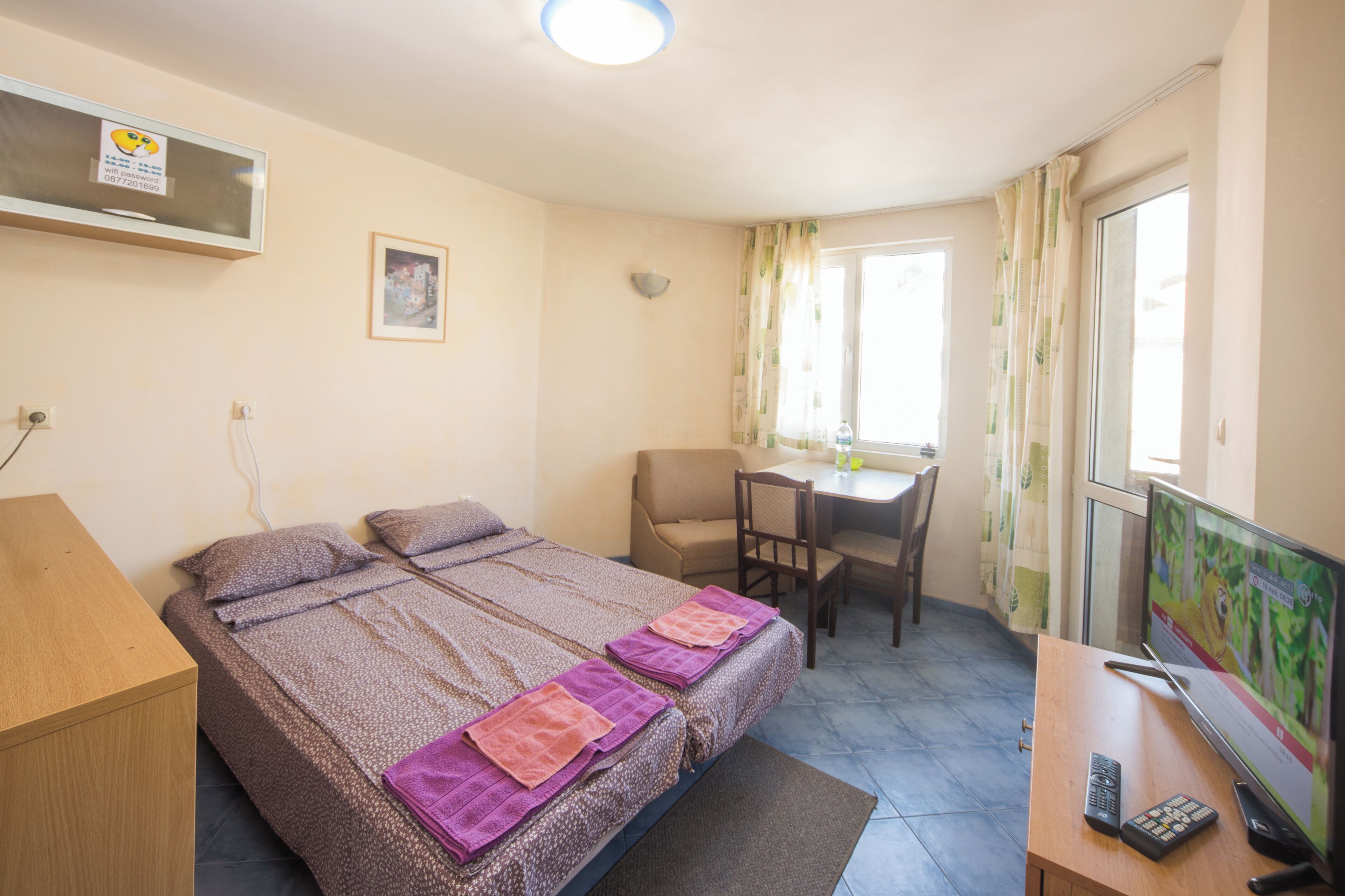 1 bedroom, iron/ironing board, free WiFi, bed sheets