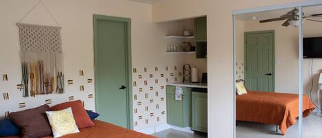 1 dormitorio, escritorio, tabla de planchar con plancha y wifi gratis