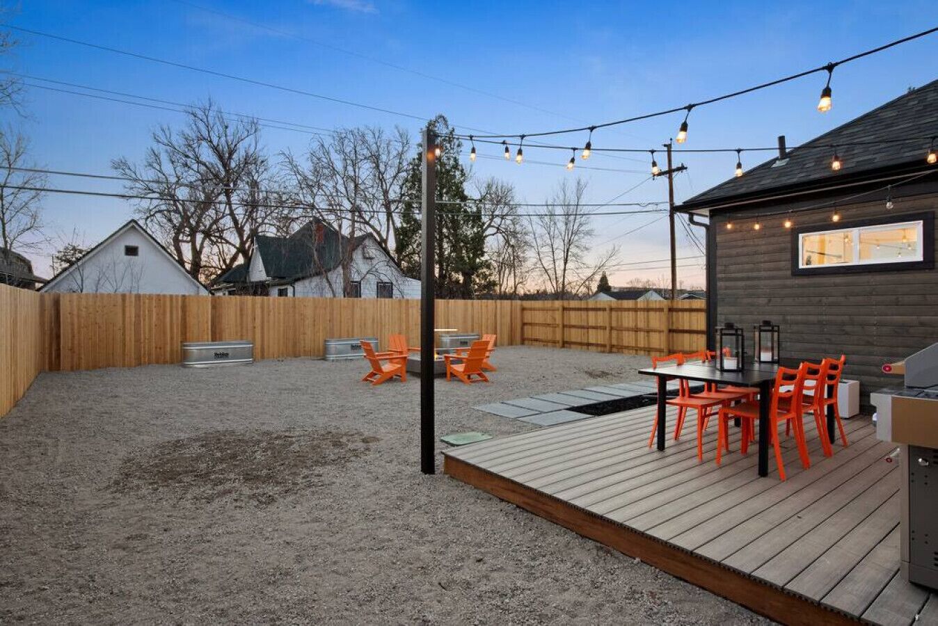 Outdoor dining