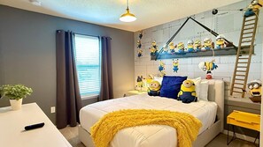 5 bedrooms, iron/ironing board, travel crib, free WiFi