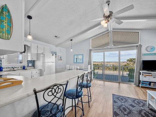 Pets OK Beach Home+Short Walk Beach Access+Views! Recent Updates & Upgrades