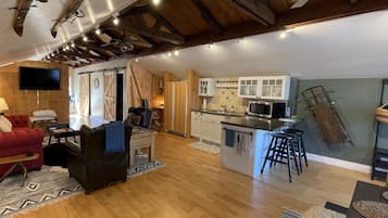 Quarto com design assinado | Cozinha privada | Cafeteira/chaleira, chaleira elétrica, chapa