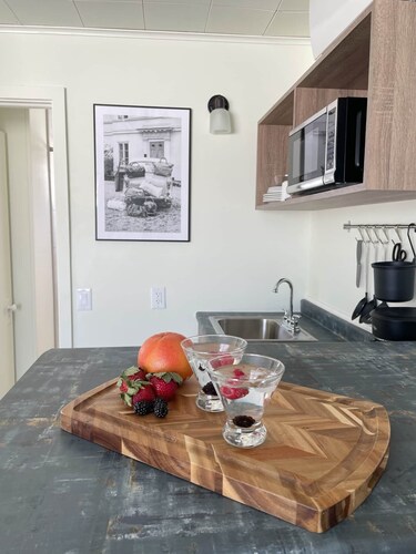 Suite 105 | 1 Bed/1bath + Living & Kitchen , Cozy and eclectic Sault Ste. Marie Suite