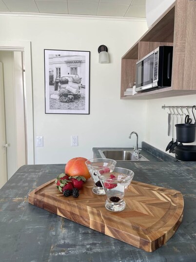 Suite 105 | 1 Bed/1bath + Living & Kitchen , Cozy and eclectic Sault Ste. Marie Suite