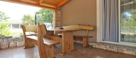 Restauration en plein air