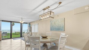 Dining - Direct Oceanfront, Ground-Floor Condo Just Steps from Pool & Beach Access! (New Smyrna Beach)