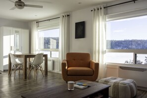 Télévision, cheminée