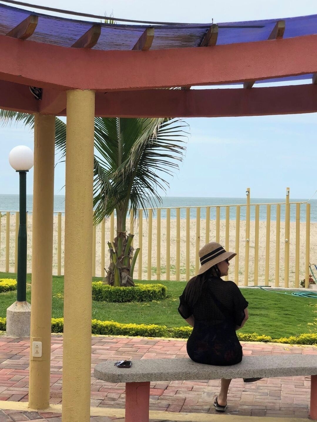 Enceinte de l’hébergement