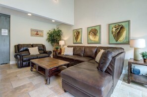 Smart TV, fireplace, Netflix, DVD player
