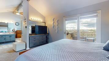 2 chambres, fer et planche à repasser, accès à Internet, literie fournie