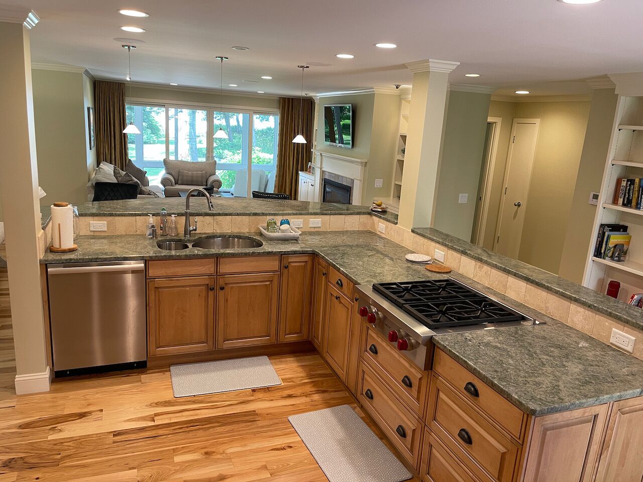 Bay views and Private beach