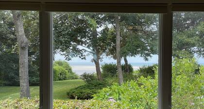 Bay views and Private beach